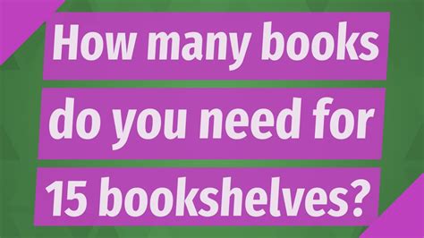 how many books do you need for a library